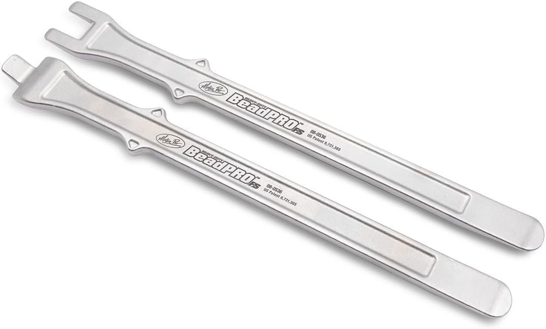 Motion Pro 08-0536 BeadPro Forged Steel Tire Bead Breaker and Lever Tool Set Pack of 2