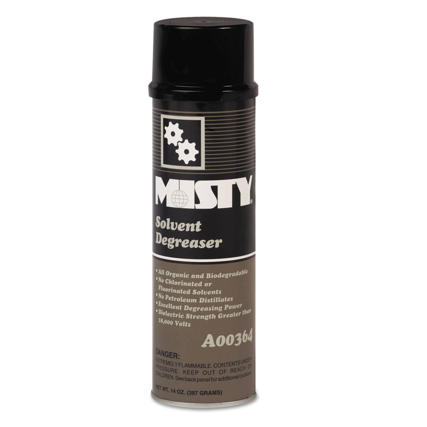 Misty Solvent Degreaser, 20 oz. Aerosol Can