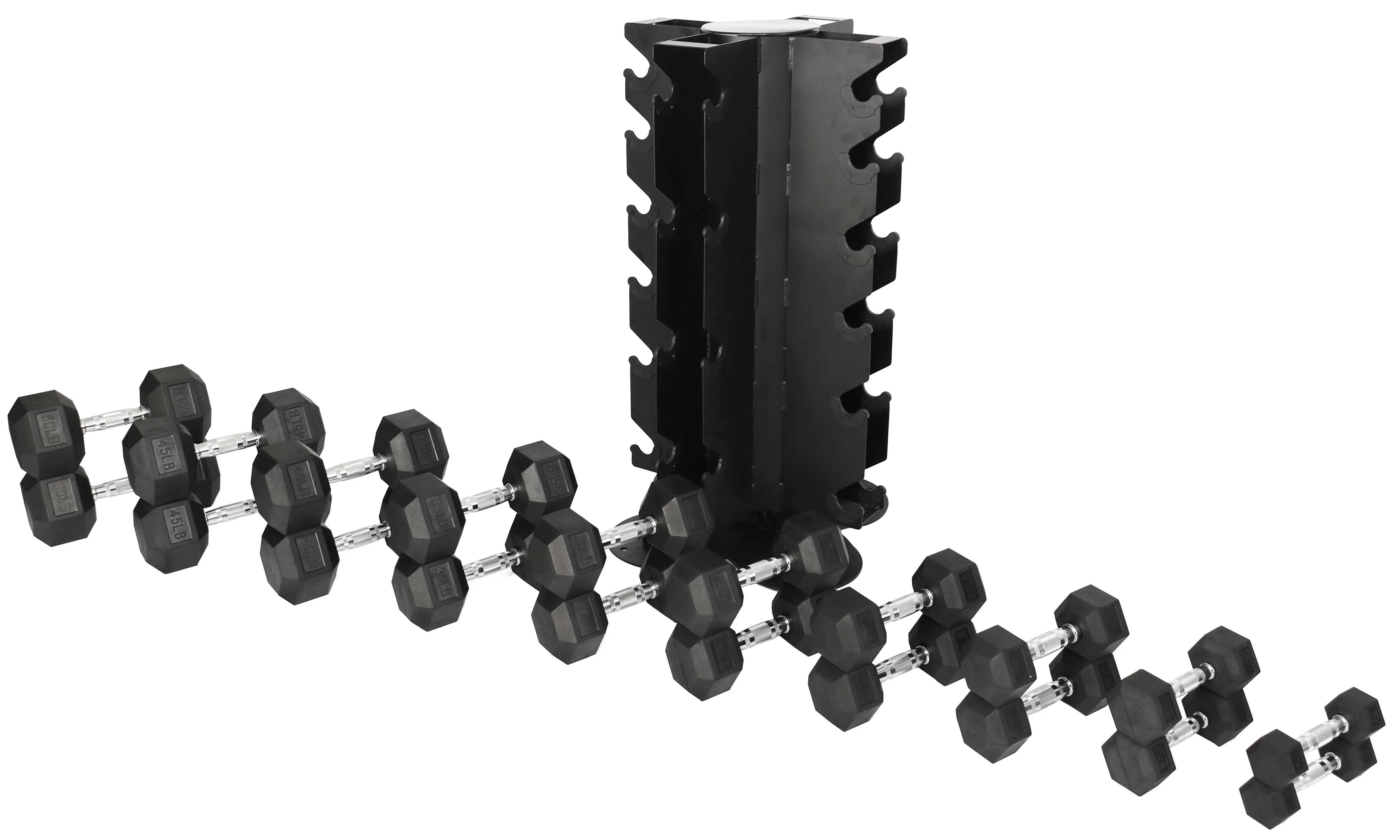 BalanceFrom 150 LB Dumbbell Set with A-Frame Rack, Pair of 5, 10, 15, 20, 25 LB
