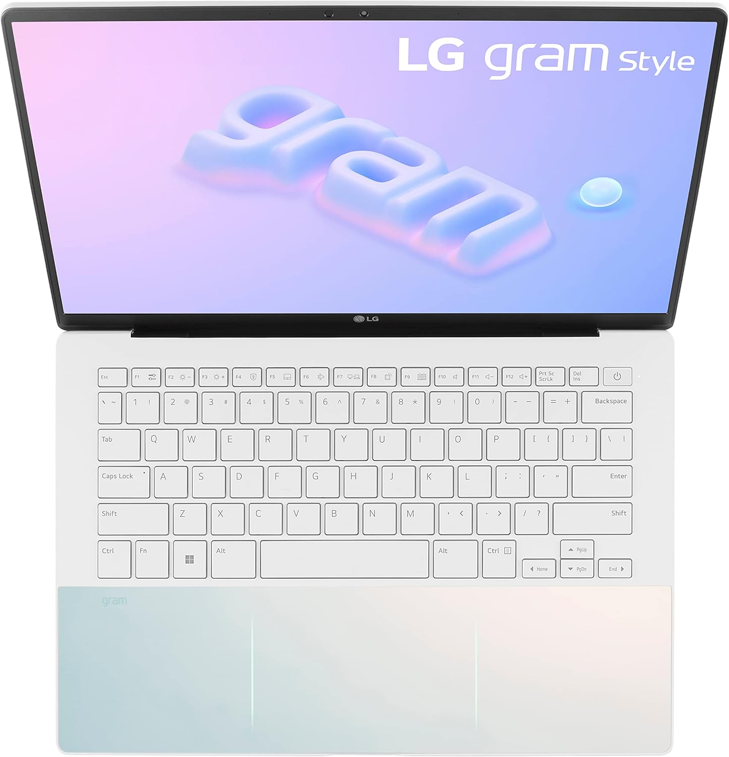 LG gram Style 14” OLED Laptop, Intel 13th Gen Core i7 Evo Platform, Windows 11 Home, 16GB RAM, 512GB SSD, Dynamic White