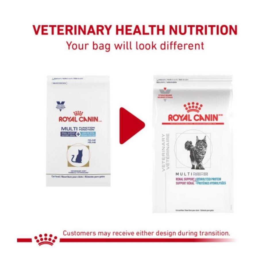 Royal Canin Veterinary Diet Feline Multifunction Renal Support + Hydrolyzed Protein Dry Cat Food - Pet Supplies online store