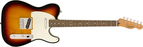Squier Classic Vibe 70s Thinline Telecaster Electric Guitar, with 2-Year Warranty, Natural, Maple Fingerboard
