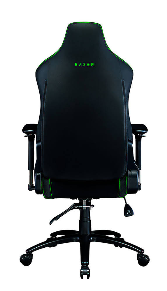 Razer Iskur Gaming-Chair: Ergonomic Lumbar Support System Black/Green
