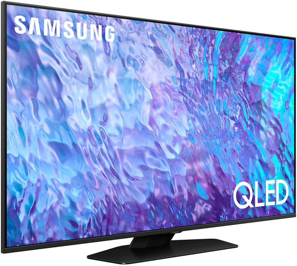 Samsung QN65Q80CA 65 Inch QLED 4K Smart TV Bundle with 1 YR CPS Enhanced Protection Pack (2023 Model)