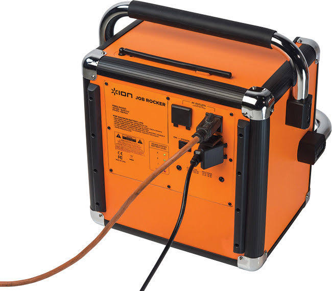 Ion Audio IPA30 Job Rocker Speaker System - 50W RMS - Wireless - Orange