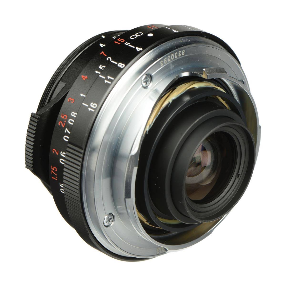 Voigtlander Color-Skopar 21mm f/4.0 Pancake Lens, Black BA211P