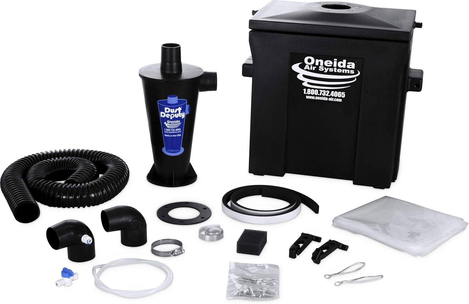 Oneida Air Systems Ultimate Dust Deputy SD Cyclone Separator for Festool CT Vacuums - 9 Gallon Systainer Kit