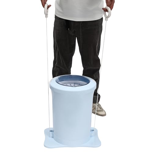 Manual Clothes Dryer Spinner, Portable Non electric Manual Clothes Spinner Laundry Dryer Machines for Camping, Traveling, Hotel, RV, Apartment