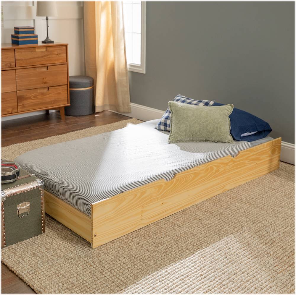 Walker Edison - Trundle Bed Frame - Natural