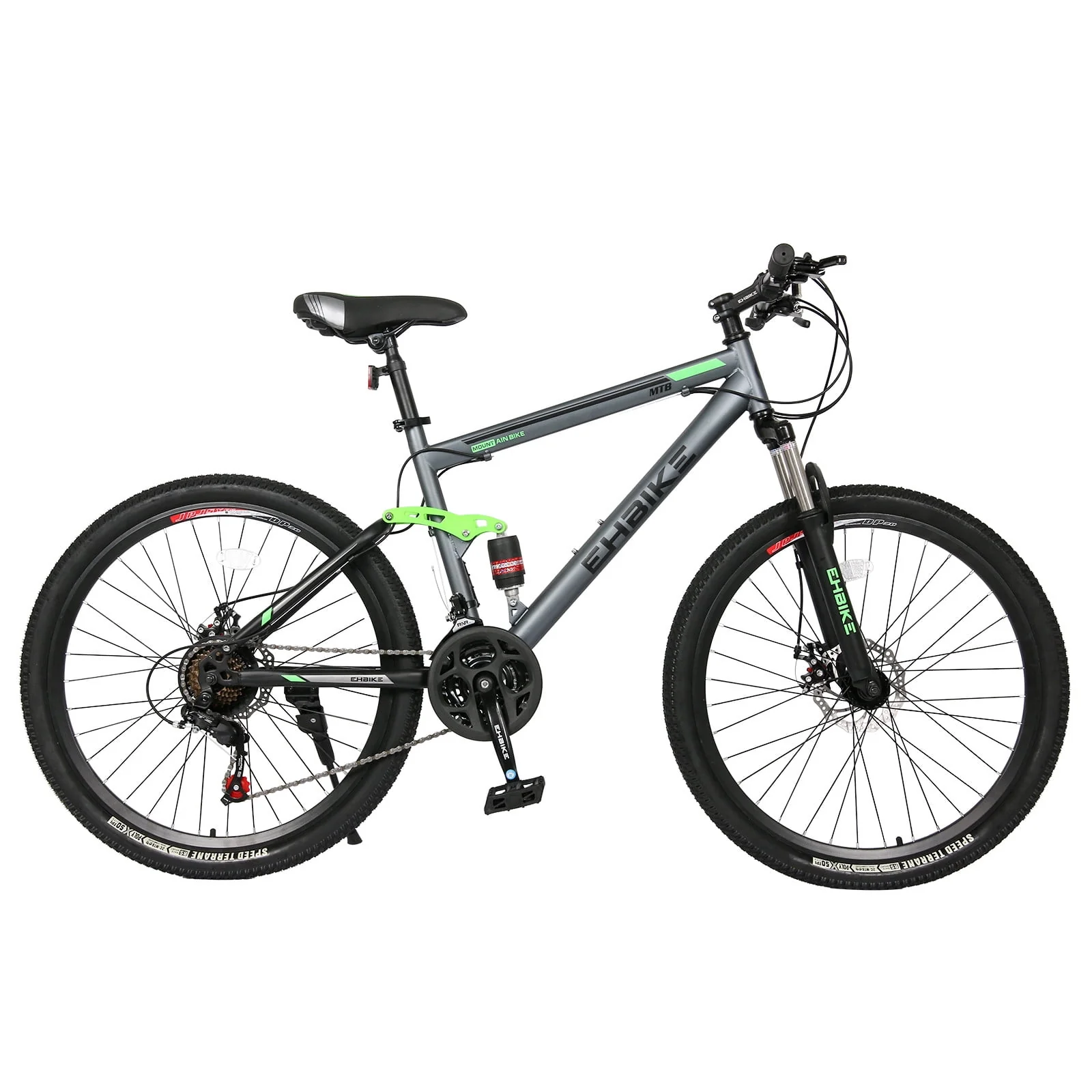 Guzom Adult Mountain Bikes- Mountain Bike, 26 inch 21 Speed Road Bike for Adults Men and Womenk