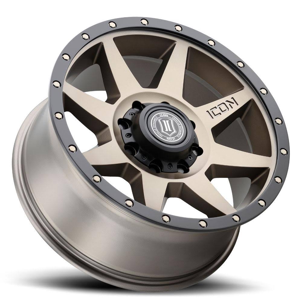 Icon Alloys - Rebound / Satin Black 20x9 / 5.5 / 8x180