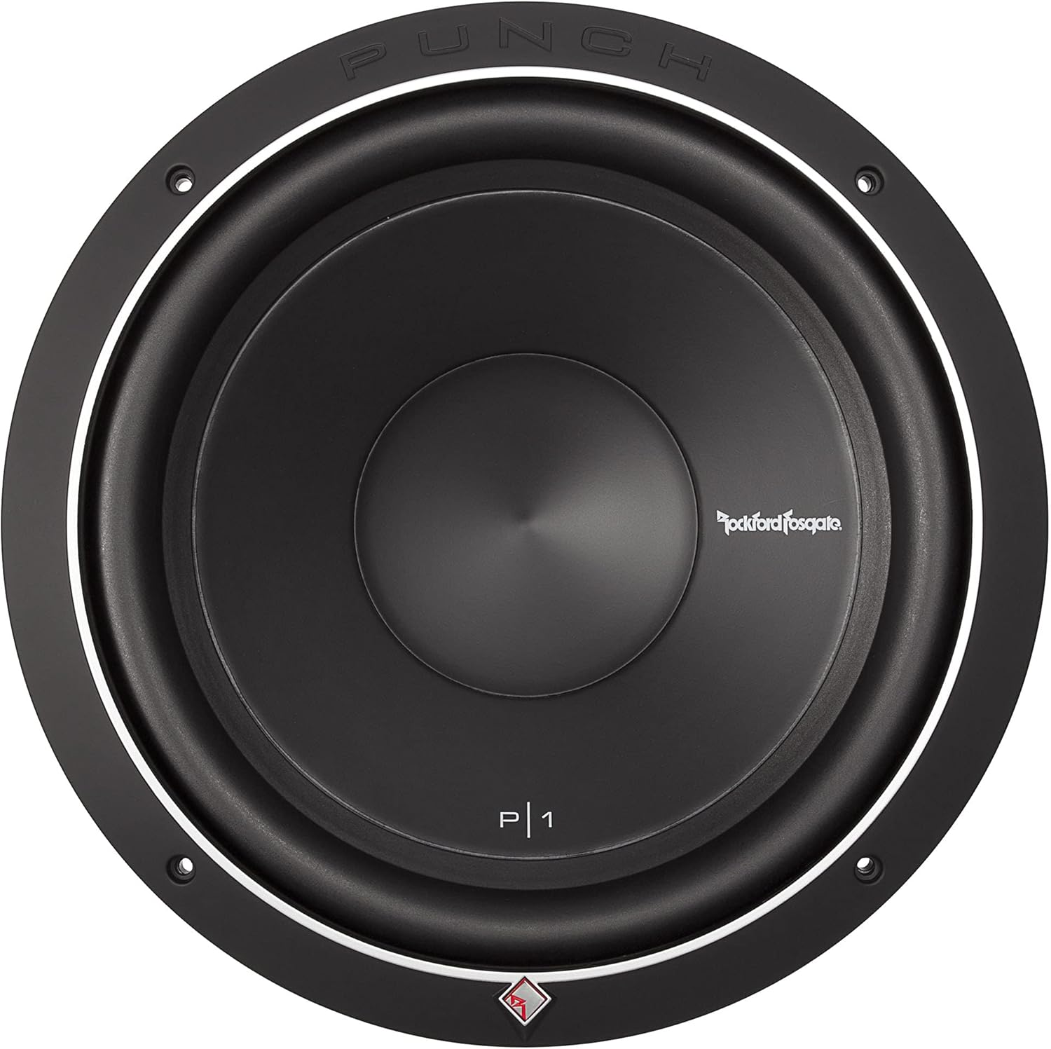 Rockford Fosgate Two P1S4-12 Punch 12" Subwoofers and a R2-500X1 500-Watt Prime Series Amplifier