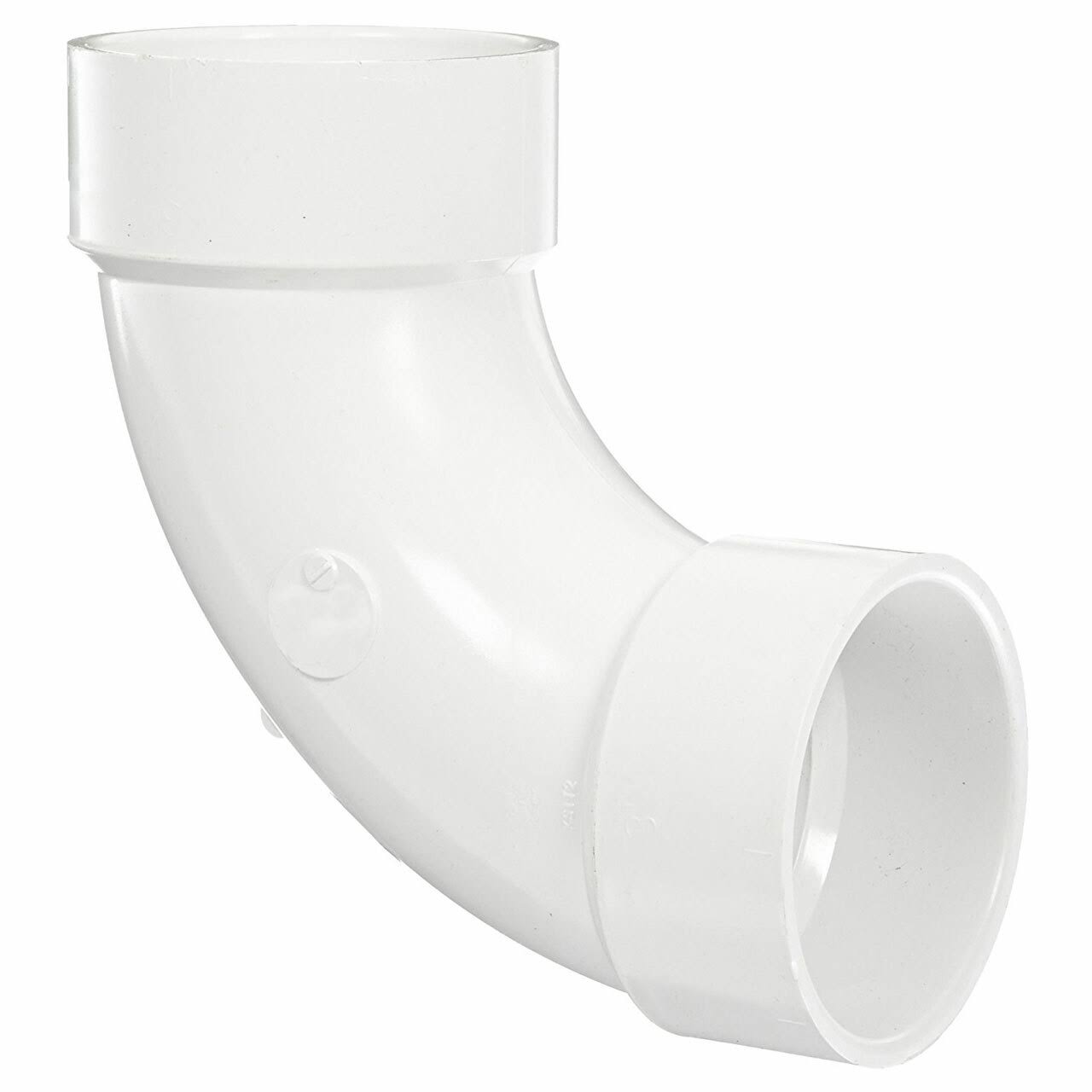 PVC DWV 90 Degree Long Sweep Elbow 304-3378