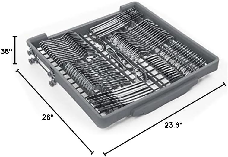 Kucht K6502D-2022 K6502D Professional 24" Top Control Dishwasher, Stainless-Steel