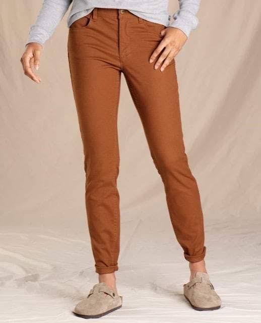 Earthworks 5 Pocket Skinny Pant - Picante - 12 by Toadu0026Co