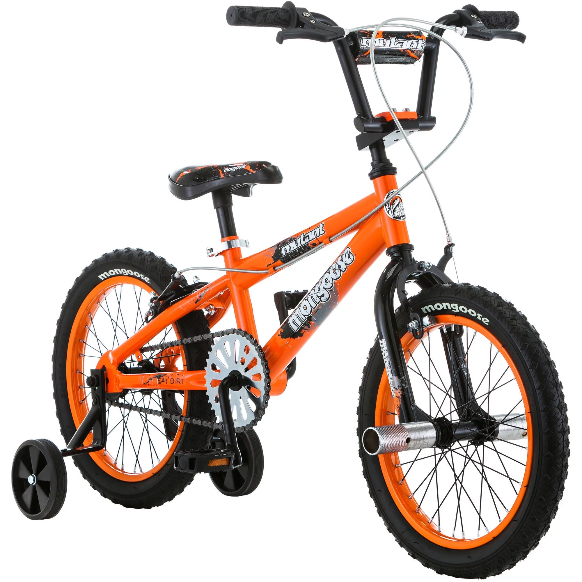 16" Mongoose Mutant Boys' Bike, Orange - Curated Treasures Market
