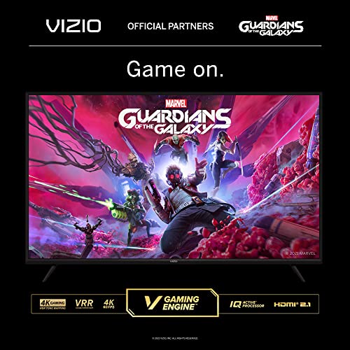 VIZIO 65-Inch V-Series 4K UHD LED HDR Smart TV with Apple AirPlay and Chromecast Built-in, Dolby Vision, HDR10+, HDMI 2.1, Auto Game Mode Low Latency Gaming, V655-J09, 2021 Model (Renewed)