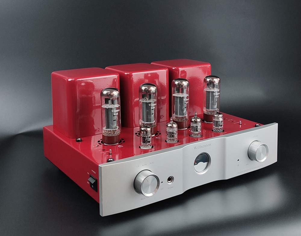 Willsenton R-35I EL34 x4 Tube Amplifier Headphone Amp with Bleutooth Basic Meter (Dark Blue Without Bluetooth)