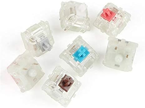 RGB Cherry Switch Cherry Mx Switch keycap Key Switch Replacement of Keymodule Mechanical Keyboard Switch, Used in Corsair and MX8.0 RGB Keyboard (Silver 3 pin10PCS) Pack of 2
