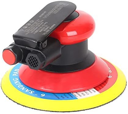 Pneumatic Random Orbit Sander Air Tool Air Powered,Palm Sander,Air Sander DA for metal and wood 6inch Pack of 2