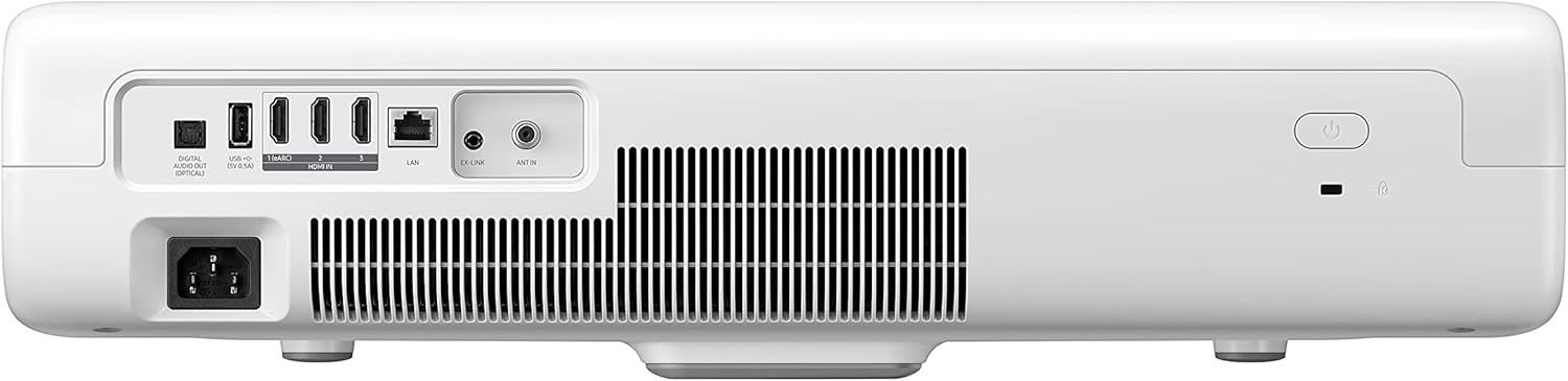 Samsung SP-LSP7T 120 Inch The Premiere 4K Smart Laser Short-Throw Projector with an Additional 1 Year Coverage (2021)