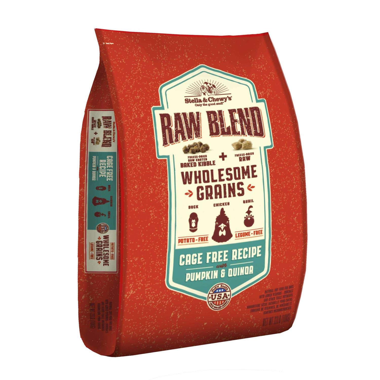 Stella &amp; Chewy's Raw Blend Cage Free Recipe Dog Food - Pet Supplies online store