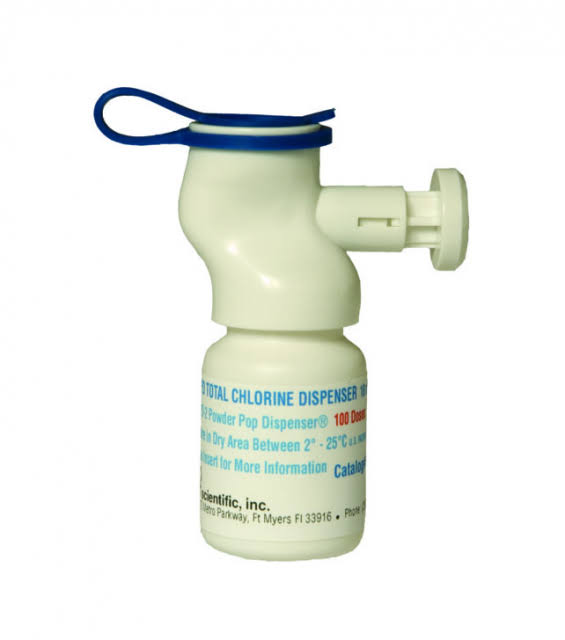HF Scientific, 10520, DPD Chlorine Reagent Powder Pop Dispenser