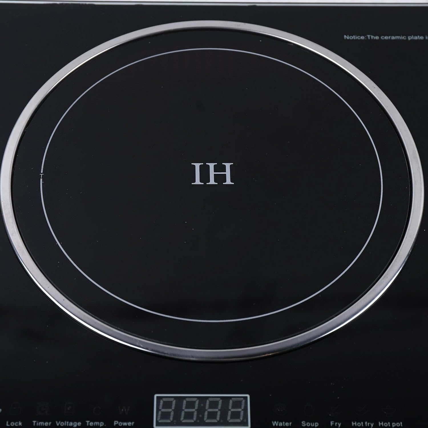 Induction, 110v 2-Burner Induction Cooking Portable Induction Dual Burner Design Built-In and Countertop Electric Cooktops Touch Buttons Multiple Cooking Functions Easy to Operate