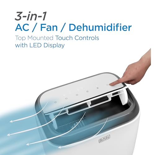 BLACK+DECKER Portable Air Conditioner with Remote Control