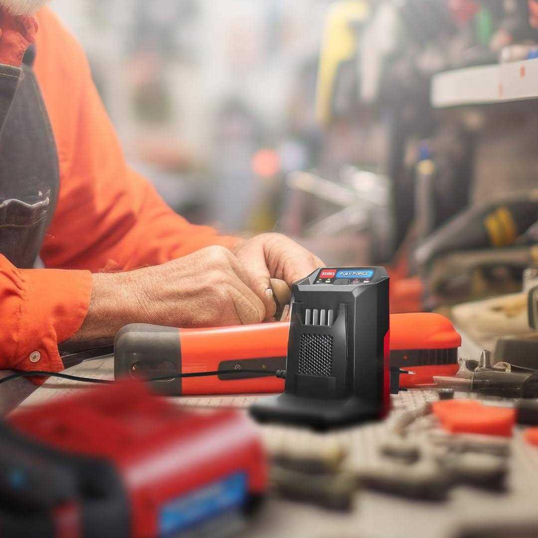 Toro Max Flex-Force 60-Volt Lithium-Ion Battery Charger 88602 - Shop Hardware Tools Online Store