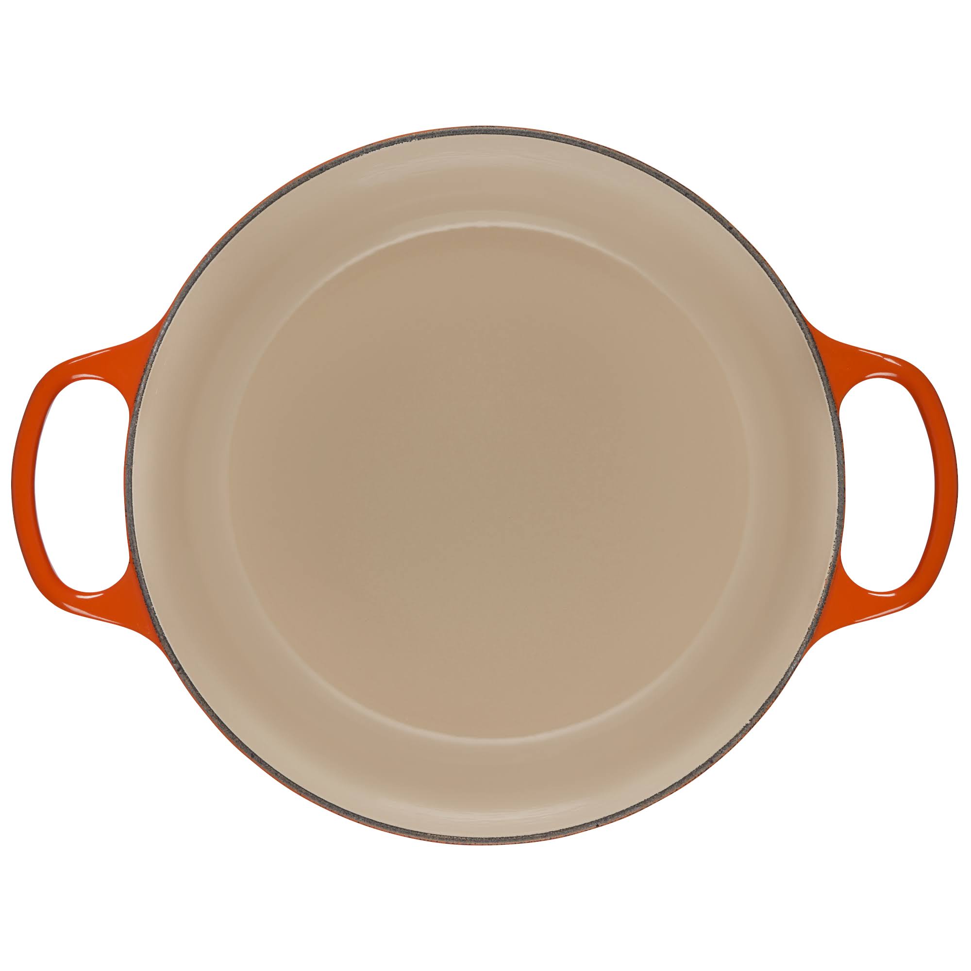 Le Creuset Signature Cast Iron 7.25-Quart Flame Round Dutch Oven