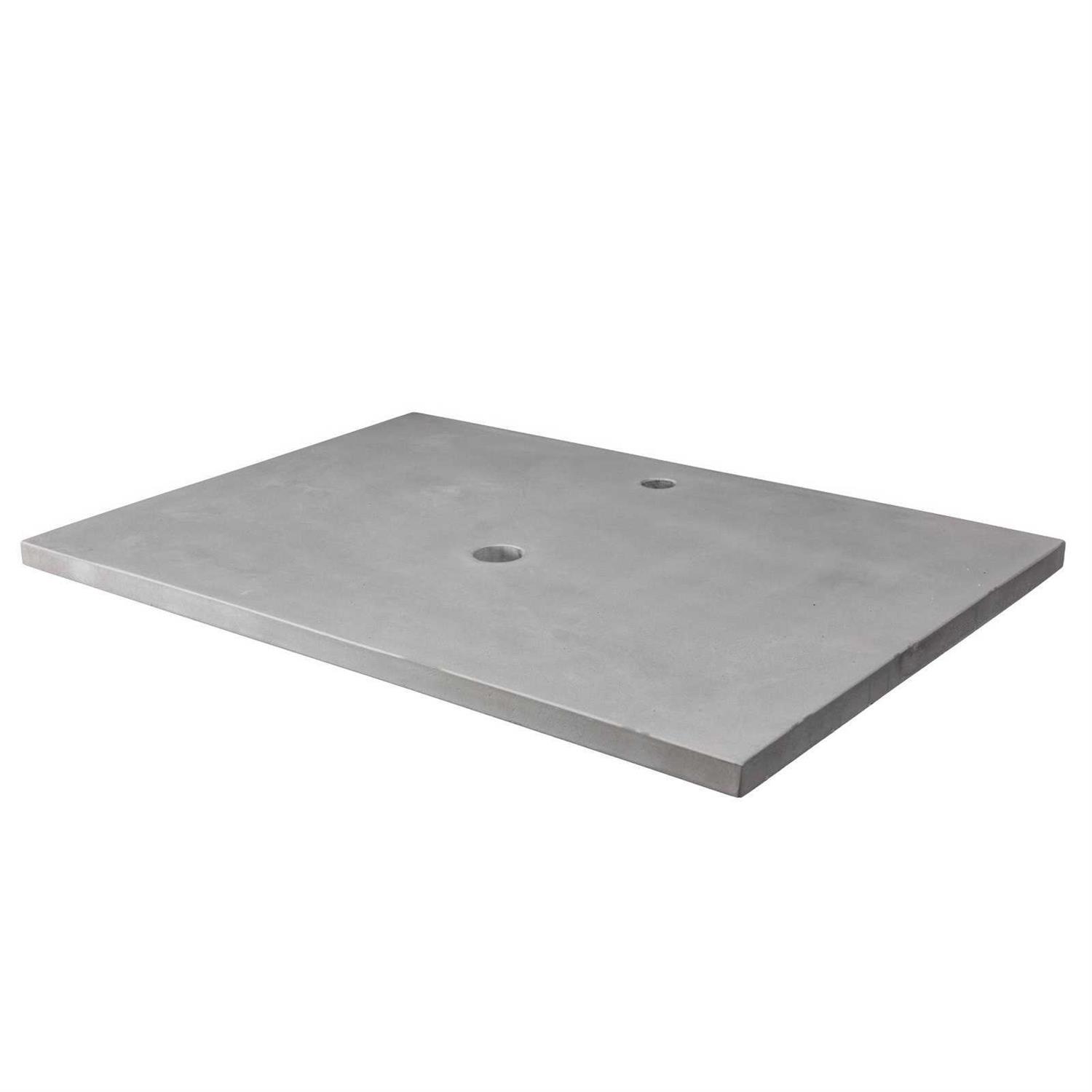 Eden Bath 31-in x 22-in Concrete Counter Top with Backsplash - Shop Hardware Tools Online Store