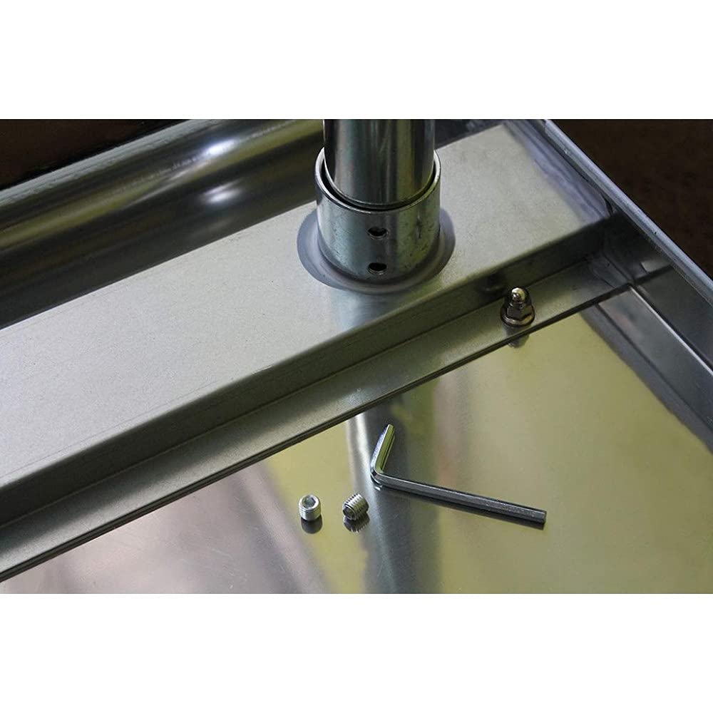 AmGood 18 x 48 Stainless Steel Work Table with Casters | Heavy Duty Metal Utility Table On Wheels | Kitchen Island Cart