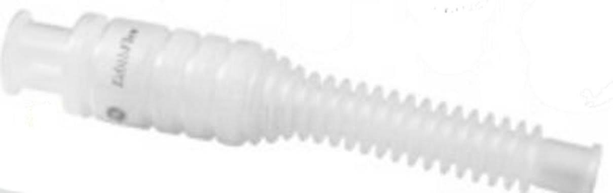 Vyaire Medical 57443900 33.5 mg Heat u0026 Moisture Exchanger with Flex Tube Edith 1500 Flex - Pack of 25