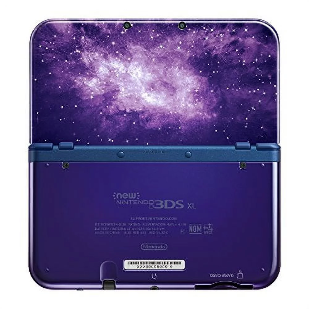 Restored Nintendo Galaxy Style Nintendo New 3DS XL Stylus SD Card and Charger (Refurbished)