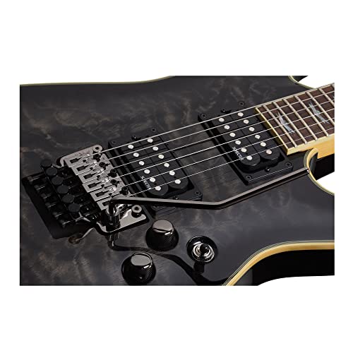 Schecter Omen Extreme-6 FR Electric Guitar - Black Cherry