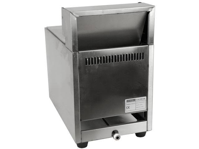 Uniworld UGF-71 Single Basket Liquid Propane Deep Fryer - Stainless Steel