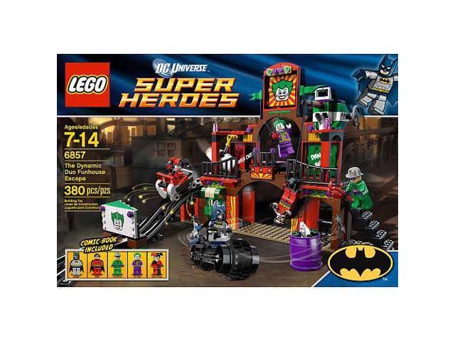 LEGO DC Comics Super Heroes 6857 - The Dynamic Duo Funhouse Escape