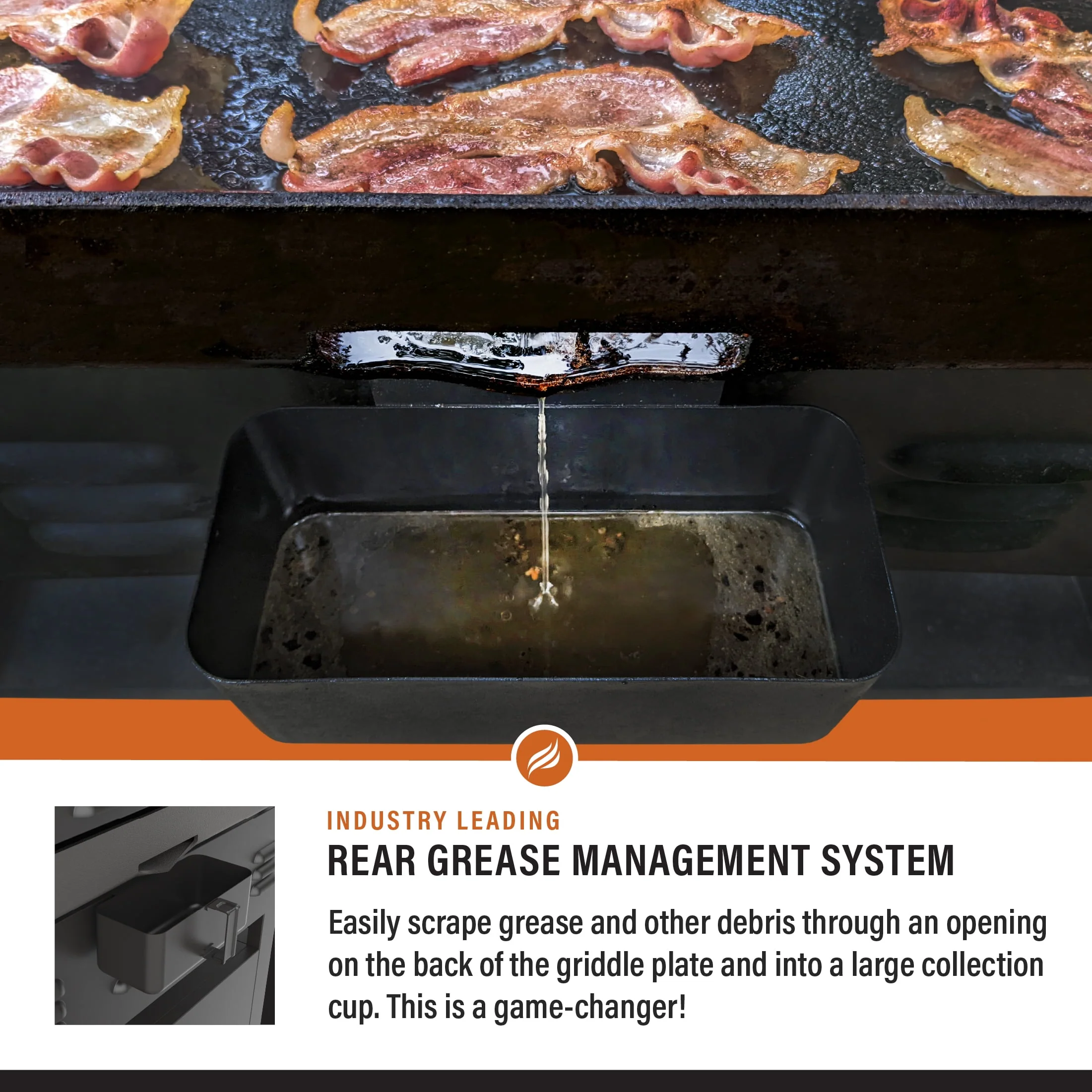 Blackstone 4-Burner 36 Propane Griddle with Air Fryer and Hood