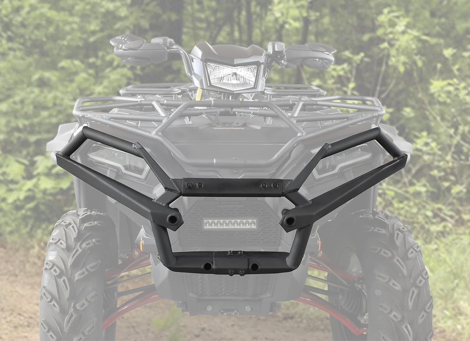 SAUTVS Front Bumper Guards for Polaris Sportsman 1000 XP 850, Front Profile Bumper Guard Protector for Polaris Sportsman 1000 XP 850 SP 2017-2022 Accessories (Replace #2882020)