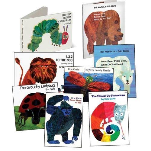 Eric Carle Board Book Set (Set of 8)