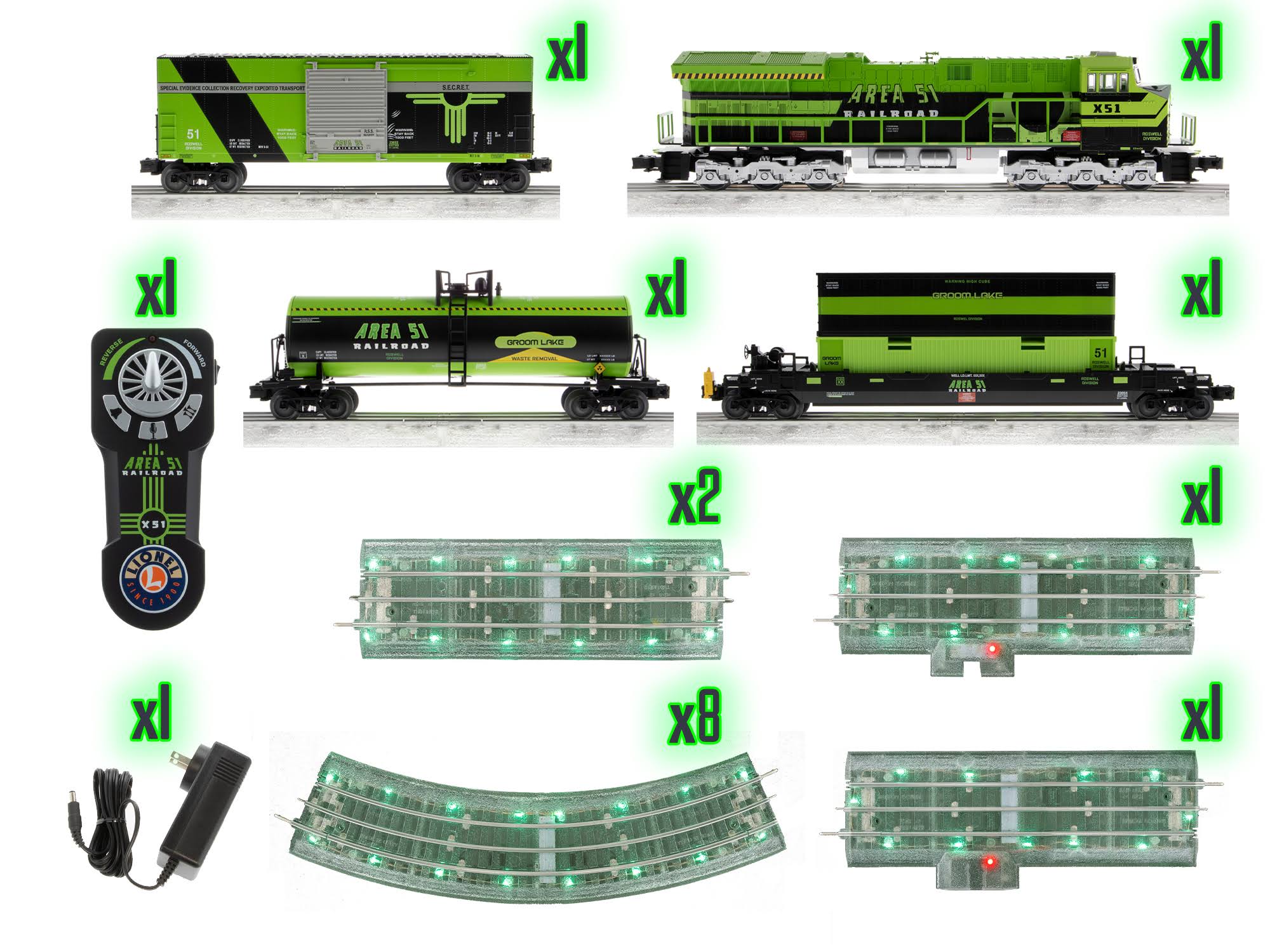 Lionel - O LionCheif Set, Area 51 - 2023050