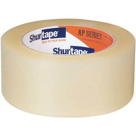 Shurtape AP 180 Carton Sealing Tape, 1.8 mil, 2x22 x 110 yds, Clear, Lot of 36