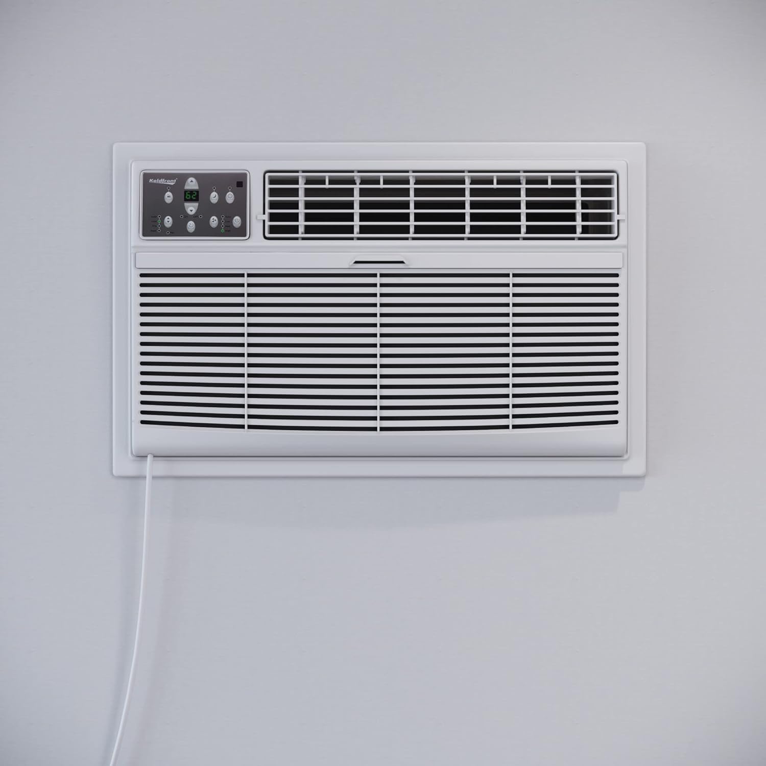 Koldfront WTC10001W 10000 BTU 208/230V Through the Wall Air Conditioner with 10600 BTU Heater with Remote