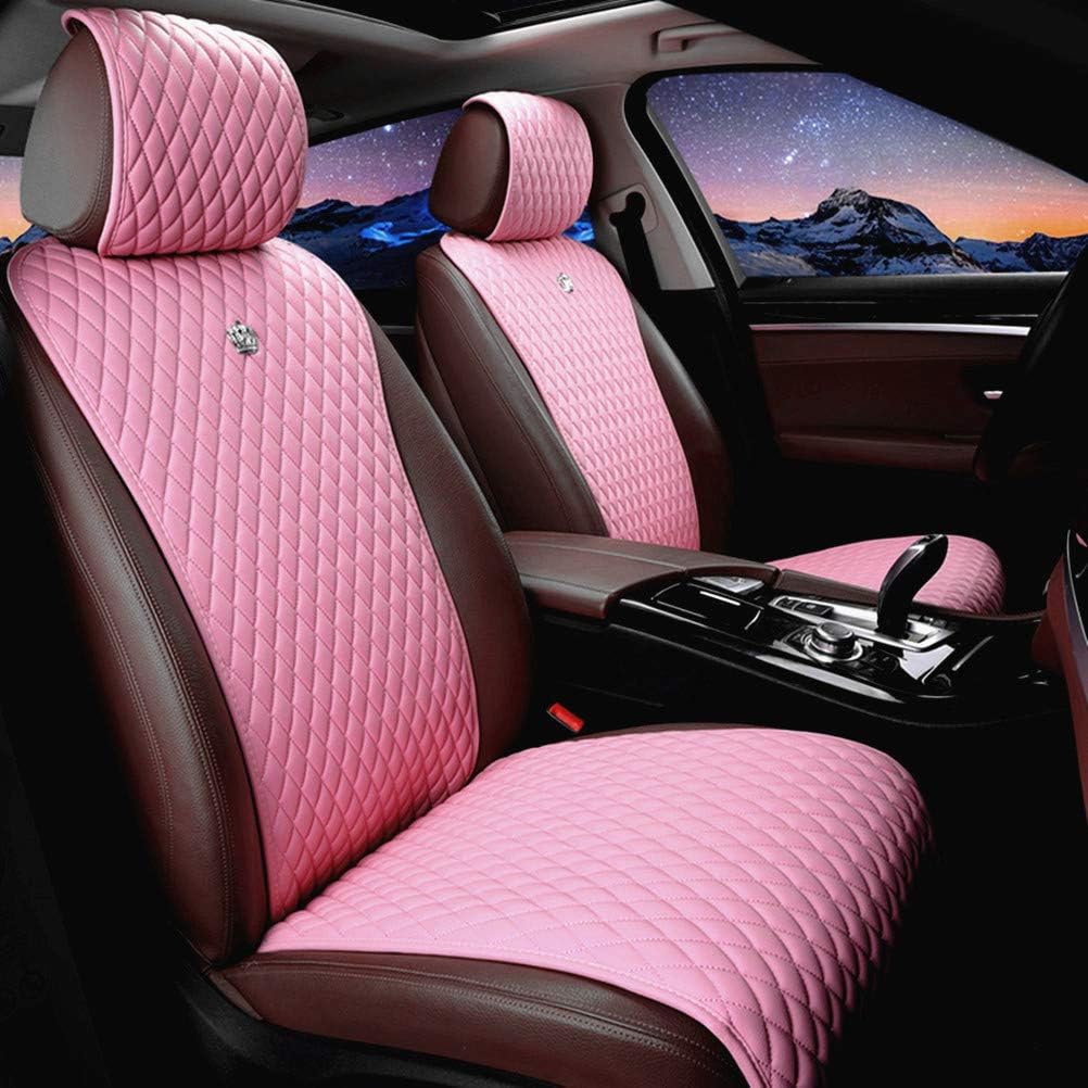 Purple Car Seat Cover Leather Seat Protector for Car Seats Comforty Car Seat Cover 2/3 Covered 11PCS Universal Fit Car/Auto/Truck/SUV (A-Purple)