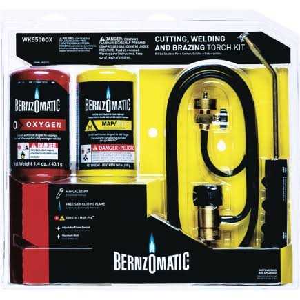 Bernzomatic Brazing Torch Kit WK5500OX CAN - Shop Hardware Tools Online Store