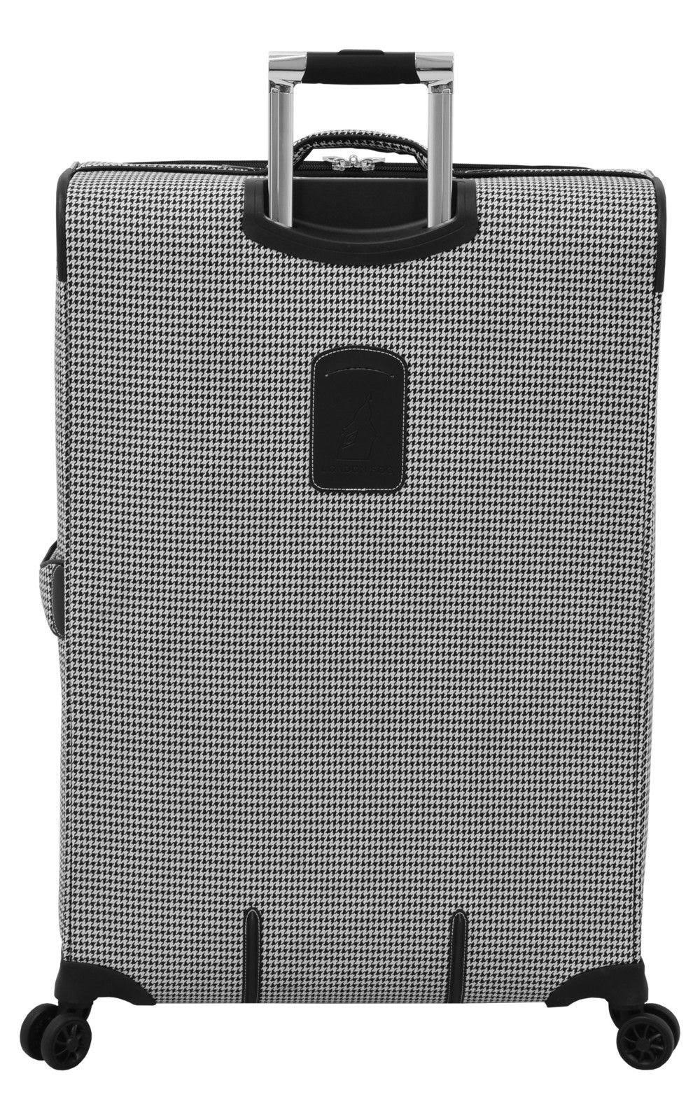 London Fog Cambridge II Carry On Spinner - 20x22 - Black/White