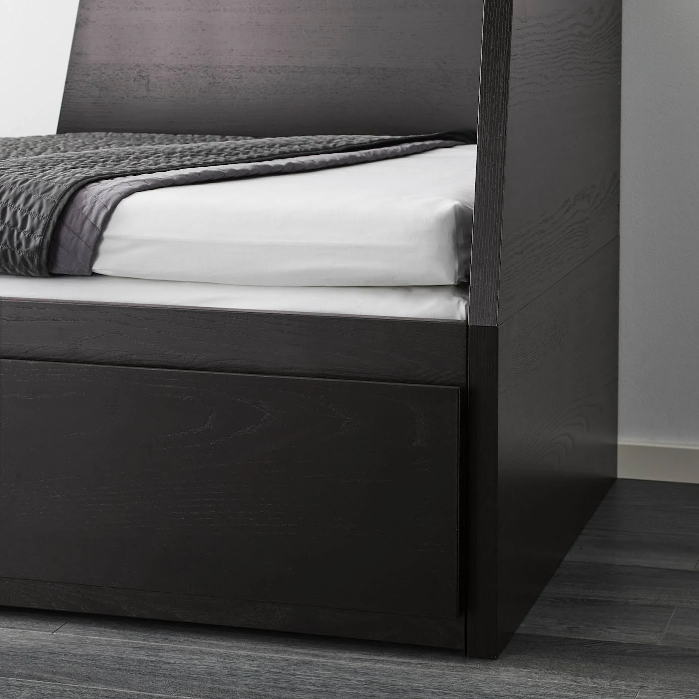 IKEA - Flekke Daybed Frame with 2 Drawers, black-brown, Twin