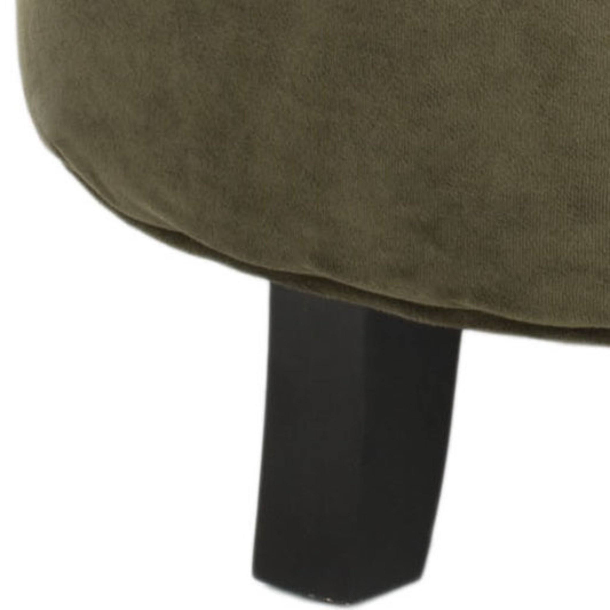 Safavieh Amelia Spruce Tufted Storage Ottoman