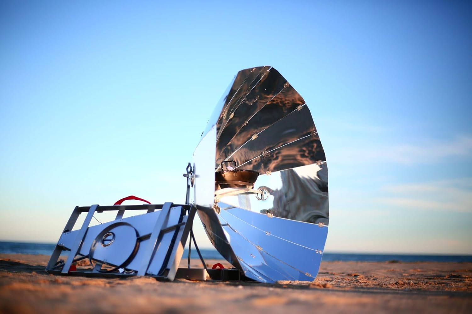 Foldable Solar Oven, Portable, Solar Grill, Solar Cooker, Solar Oven, Aluminum, 400W, Camping, Outdoor Oven, Survival